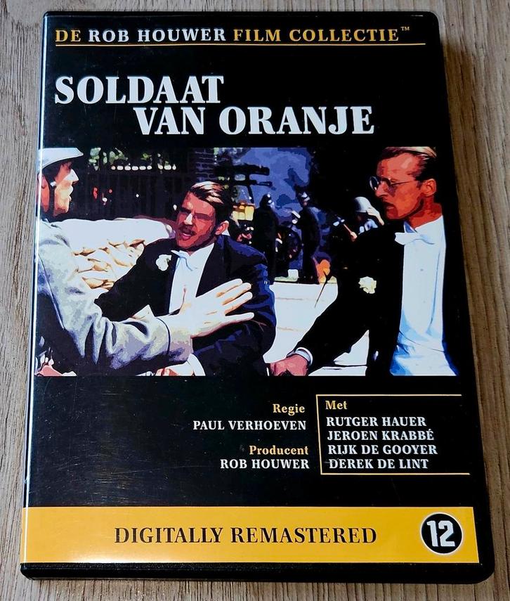 Soldaat Van Oranje DVD - Rutger Hauer, Cd's en Dvd's, Dvd's | Nederlandstalig, Zo goed als nieuw, Drama, Ophalen of Verzenden