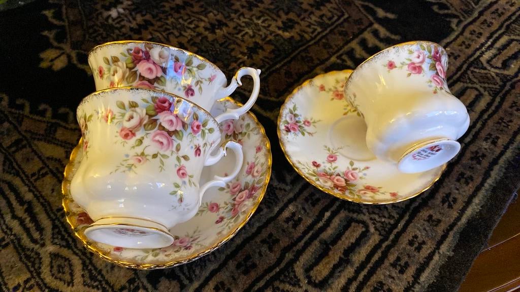 Royal Albert koffie en theekopjes, Ophalen of Verzenden