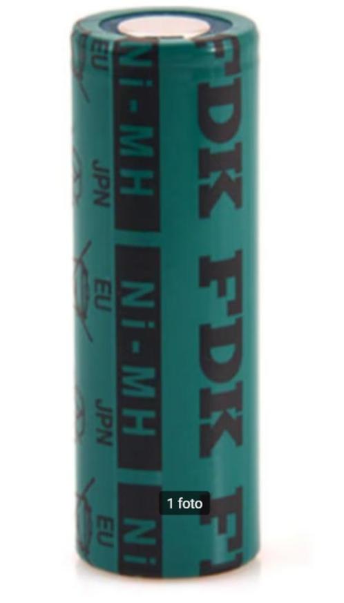FDK Ni-MH batterij HR-AU 2700 1.2V 2.7Ah, Audio, Tv en Foto, Accu's en Batterijen, Nieuw, Oplaadbaar, Ophalen of Verzenden