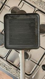 Grillpan - Paar keer gebruikt, Huis en Inrichting, Keuken | Potten en Pannen, Overige materialen, Gebruikt, Ophalen of Verzenden