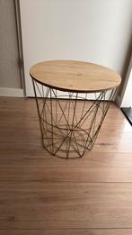 Draadmand/bijzettafel/opbergmand, Ophalen, Minder dan 55 cm, Rond, Zo goed als nieuw