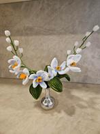 leuk zilver kleurig vaasje met orchideeën, Ophalen, Nieuw, Binnen