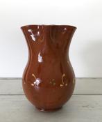 Vin du Pays geglazuurde terracotta wijnkan reliëf decoratie, Ophalen of Verzenden