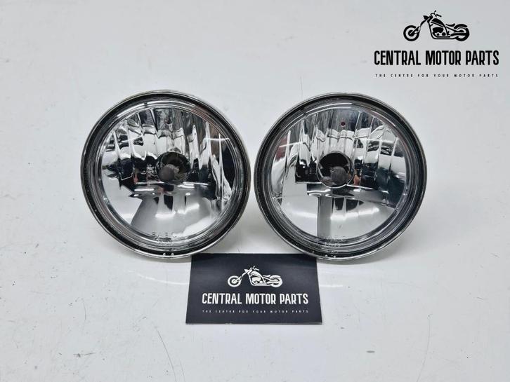 Helderen Passing Light lampen 4.5 inch, Motoren, Onderdelen | Harley-Davidson, Gebruikt, Ophalen of Verzenden