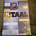Groep 8 Staal spelling werkboek 8b - malmberg, Ophalen of Verzenden, Nieuw, Schraven