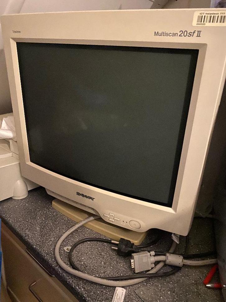 Sony Trinitron Multiscan 20sfII, Computers en Software, Vintage Computers, Ophalen
