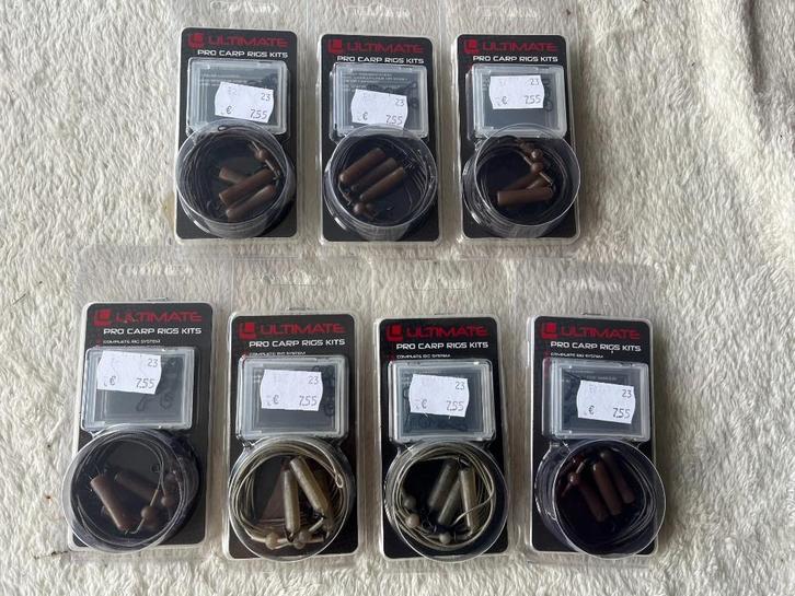 adv 70 / NIEUW mixset 7 blisters karper rig kit, Watersport en Boten, Hengelsport | Karpervissen, Nieuw, Overige typen, Ophalen of Verzenden