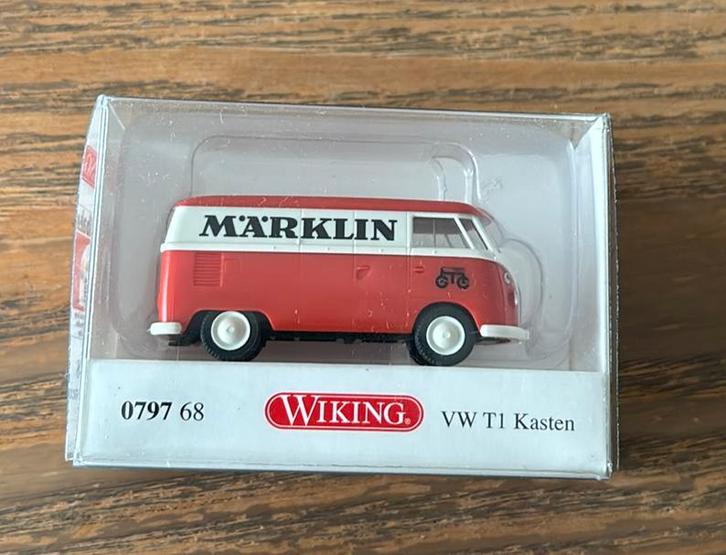 VW T1 Kasten Wiking Marklin 1:87, Hobby en Vrije tijd, Modelauto's | 1:87, Zo goed als nieuw, Auto, Wiking, Ophalen of Verzenden