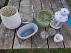 Gratis potjes, Huis en Inrichting, Woonaccessoires | Vazen, Ophalen, Overige kleuren, Glas, Minder dan 50 cm