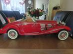 Rode Oldtimer Auto - Mercedes-Benz 540K Replica, Antiek en Kunst, Ophalen of Verzenden