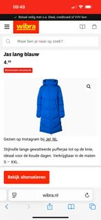 Gezocht: Kobalt Blauwe Wibra Jas XL, Kleding | Dames, Ophalen of Verzenden, Gedragen, Maat 42/44 (L), Blauw