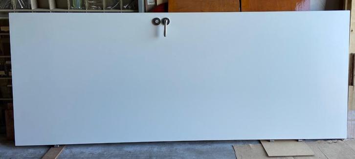 Svedex rechtsdraaiende opdekdeur 229,3x88 cm, Doe-het-zelf en Verbouw, Deuren en Horren, Zo goed als nieuw, Binnendeur, 215 cm of meer