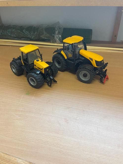 JCB trekkers siku, Hobby en Vrije tijd, Modelauto's | 1:32, Zo goed als nieuw, Tractor of Landbouw, SIKU, Ophalen of Verzenden