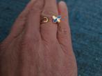 Melano ring met vlinder, Ophalen of Verzenden, Nieuw, Goud, Dame