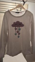 Witte trui van huispak Esmara mt L, Kleding | Dames, Huispakken, Ophalen of Verzenden, Zo goed als nieuw, Maat 42/44 (L), Wit