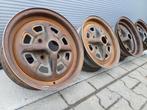 14" MG B GT VELGEN "ROSTYLE" MG B ROADSTER MIDGET "VERBREED", Ophalen, 14 inch, Gebruikt, Velg(en)