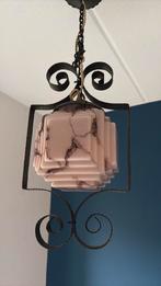 Art deco vintage hanglamp, Ophalen, Zo goed als nieuw
