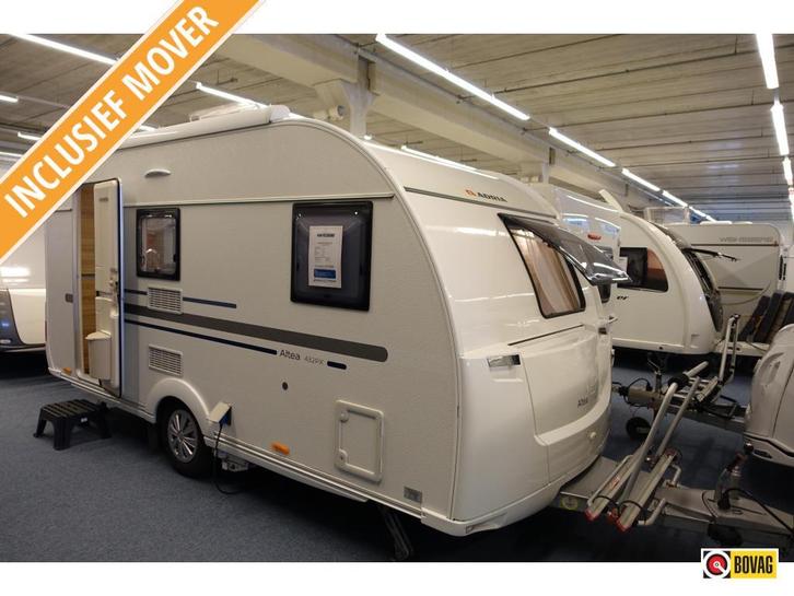 Adria Altea 432 PX; netjes en mooi compleet, Caravans en Kamperen, Caravans, Bedrijf, tot en met 3, Treinzit, Adria, Frans bed