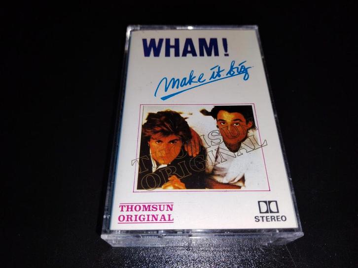 Wham! | Make It Big (Thomsun Original) Wham / George Michael, Cd's en Dvd's, Cassettebandjes, Zo goed als nieuw, Voorbespeeld