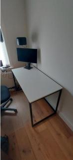 Bureau / tafel wit, 60x120cm, Ophalen, Gebruikt