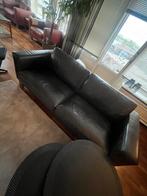 Topform leren designbank, Huis en Inrichting, Ophalen, Gebruikt, Leer