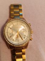 Michael Kors Dameshorloge - Gouden Look, Ophalen, Staal, Staal, Fossil