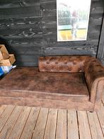 Nette chaises longues chesterfield model, Ophalen, Gebruikt, 75 tot 100 cm, Tweepersoons