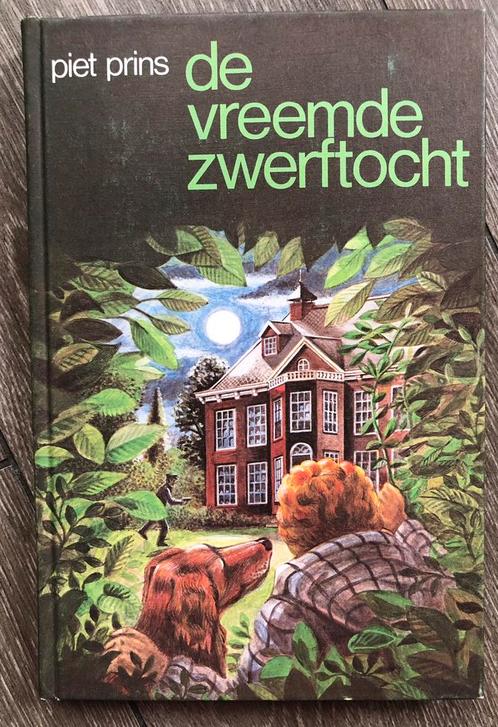 Piet Prins - De vreemde zwerftocht - Gebonden - zgan, Boeken, Kinderboeken | Jeugd | 10 tot 12 jaar, Zo goed als nieuw, Fictie
