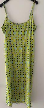 Tone Barker Silk, zomerjurk maat L, Ophalen of Verzenden, Zo goed als nieuw, Maat 38/40 (M), Onder de knie