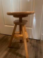 Houten Draaikruk - Verstelbaar, Huis en Inrichting, Gebruikt, Bruin, Ophalen of Verzenden, Eén