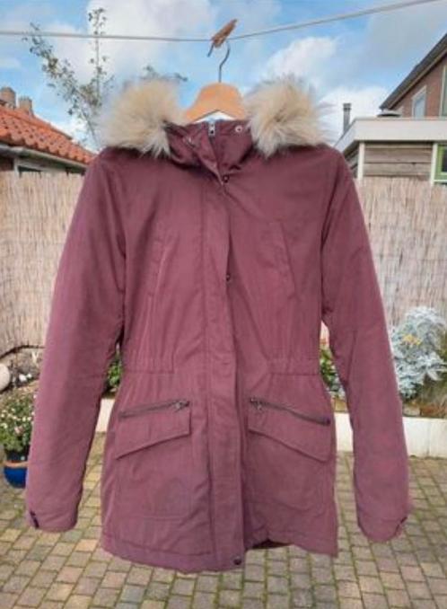 Bordeaux/aubergine kleurige Only Dust dames jas maat M parka, Kleding | Dames, Jassen | Winter, Zo goed als nieuw, Maat 38/40 (M)