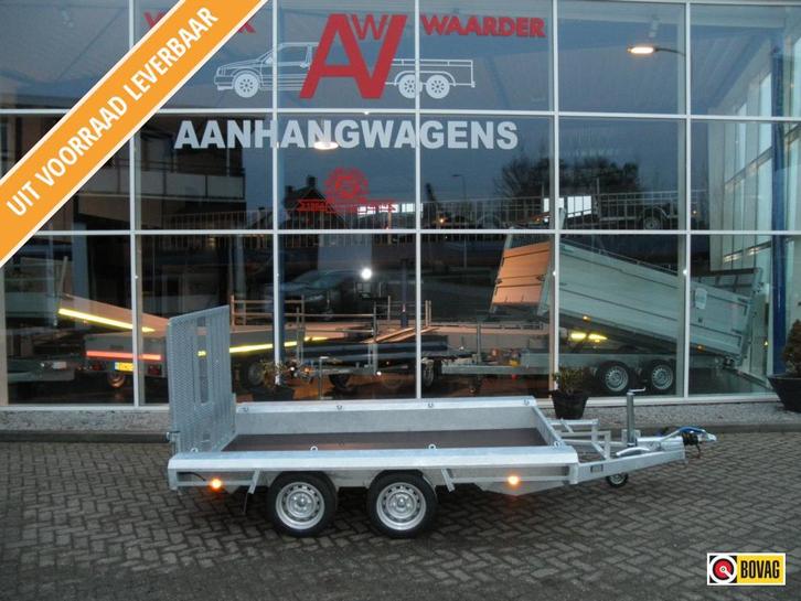 Vlemmix Machinetransporter 2700kg 300x150cm, Auto diversen, Aanhangers en Bagagewagens, Nieuw