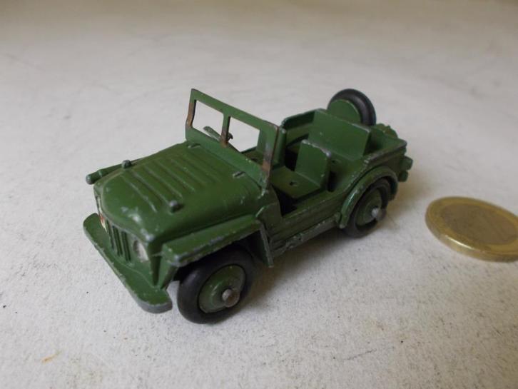1958 Dinky Toys 674 AUSTIN CHAMP + WINDSCREEN + STUURTJE (N), Hobby en Vrije tijd, Modelauto's | 1:43, Gebruikt, Auto, Dinky Toys