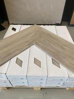Restant PVC klik visgraat pallets showroom vianen, Huis en Inrichting, Crème, Nieuw, Ophalen of Verzenden, Info@ivloer.nl