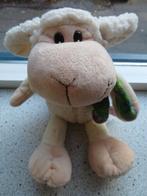 Schaap aap met gebreide sjaal merk Global Pluche Toys, Ophalen of Verzenden, Zo goed als nieuw, Overige typen