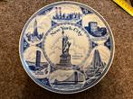 Vintage delfts blauw bord New York, Ophalen of Verzenden, Nieuw