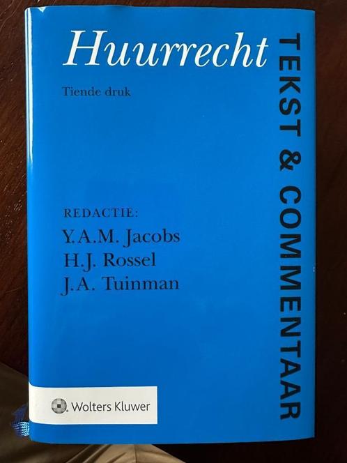 Huurrecht Tekst en commentaar, Boeken, Studieboeken en Cursussen, Nieuw, Niet van toepassing, Verzenden