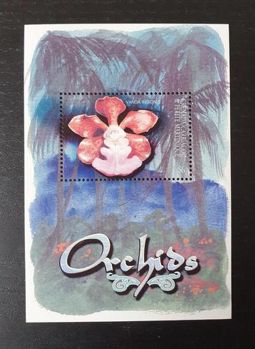 Grenada Carriacou 2001 Bloem Flora Orchidee Michel blok 527 beschikbaar voor biedingen