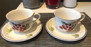 Villeroy & Boch Cottage chocolade-/cappuccinokopjes beschikbaar voor biedingen