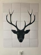 Wanddecoratie IXXI Hert dubbelzijdig 100x80(kerst), Ophalen of Verzenden, Gebruikt