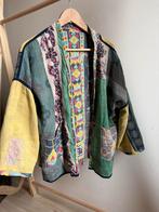 Unieke Kantha Jacket / Kimono - Universele Maat, Kleding | Dames, Overige kleuren, Maat 42/44 (L), Ophalen of Verzenden, Zo goed als nieuw