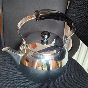 Grote waterketel/ moor verchroomd koper  2 liter - Vintage beschikbaar voor biedingen