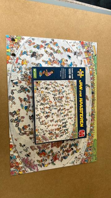 Jan Van Haasteren - Skateboarden In De Bowl (1000 Stukjes) beschikbaar voor biedingen