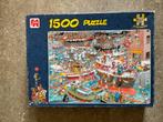 Jan van Haasteren legpuzzel De Haven 1500 stukjes (KWF), Ophalen of Verzenden, Gebruikt