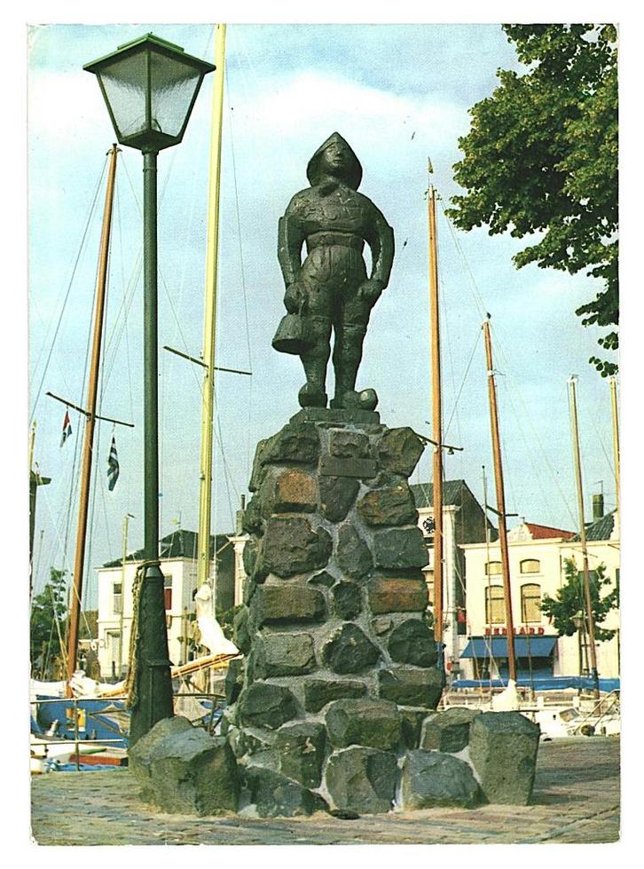 980648 Middelharnis ZH 1977 Kofjekokertje Gelopen met zegel, Verzamelen, Ansichtkaarten | Nederland, Gelopen, Zuid-Holland, 1960 tot 1980