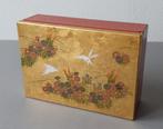 Brocante - Sieradendoosje in Yuzen Stijl - vintage, Ophalen of Verzenden
