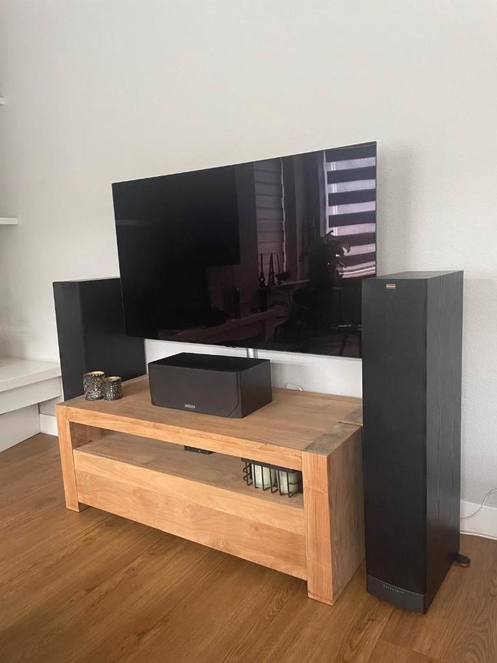 klipsch Mission M3C2i + 2x Klipsch R52 II + Klipsch R41 II, Audio, Tv en Foto, Luidsprekers, Zo goed als nieuw, Surroundset zonder subwoofer