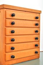 Vintage sieradenkastje beuken ladekastje kast jaren 50, Huis en Inrichting, Kasten | Ladekasten, Minder dan 50 cm, Gebruikt, 5 laden of meer