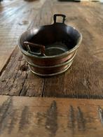 Antiek Koperen Miniatuur Teiltje, Antiek en Kunst, Antiek | Koper en Brons, Ophalen, Koper