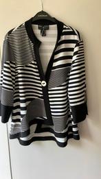 Frank Lyman. Zwart/wit vest. Maat 44/46, Zwart, Maat 46/48 (XL) of groter, Ophalen of Verzenden, Zo goed als nieuw